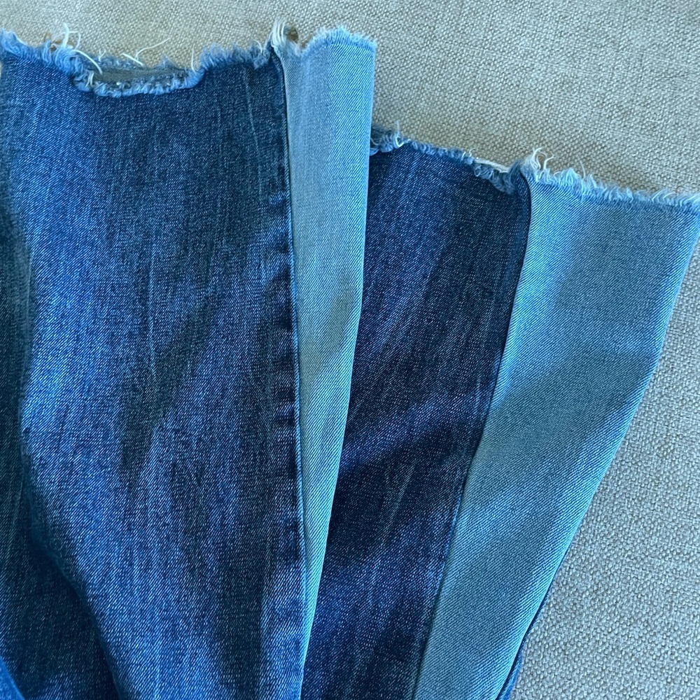 Pilcro and the Letterpress Blue Boot Cut Jeans - Picture 4 of 4